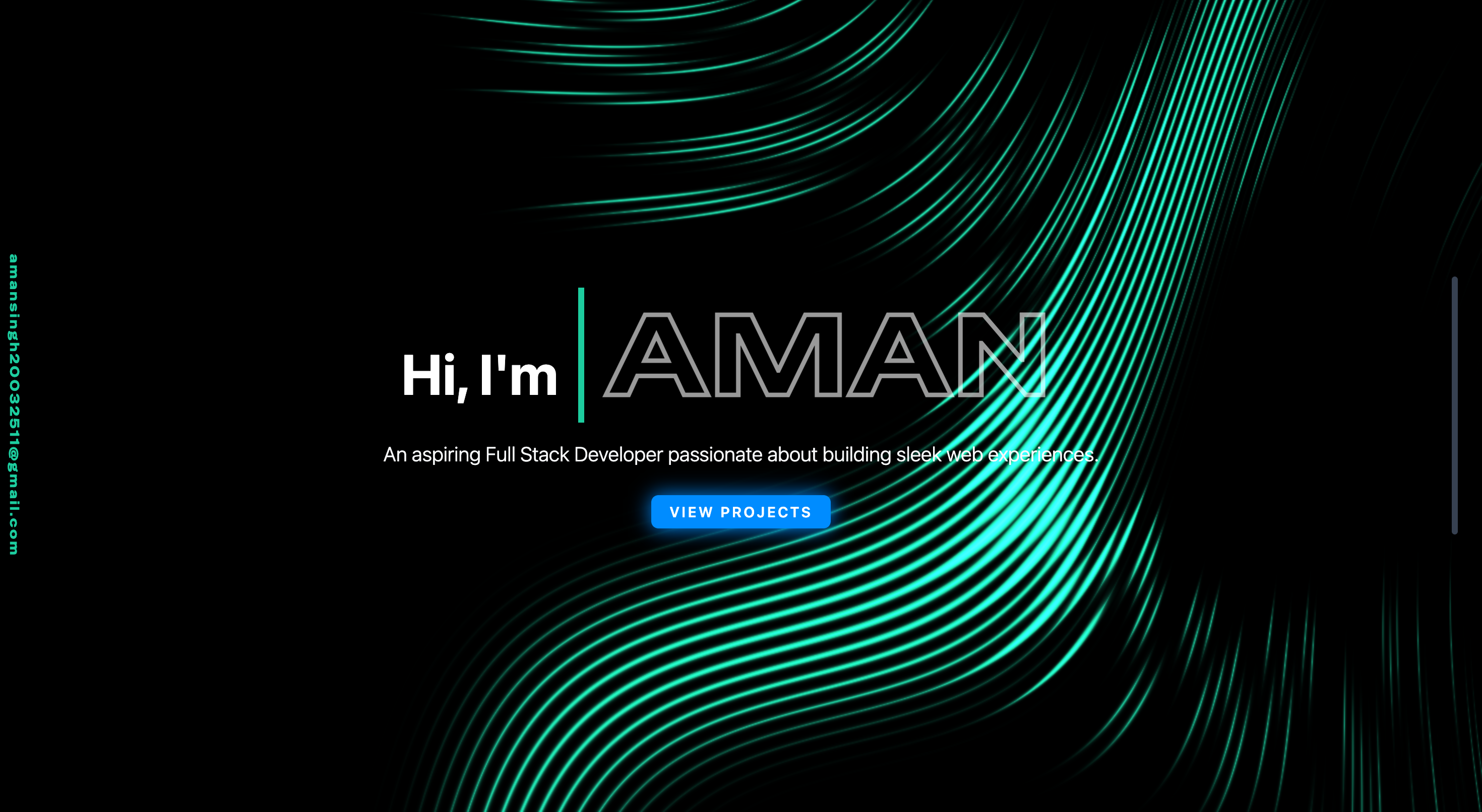 Portfolio Website Screenshot